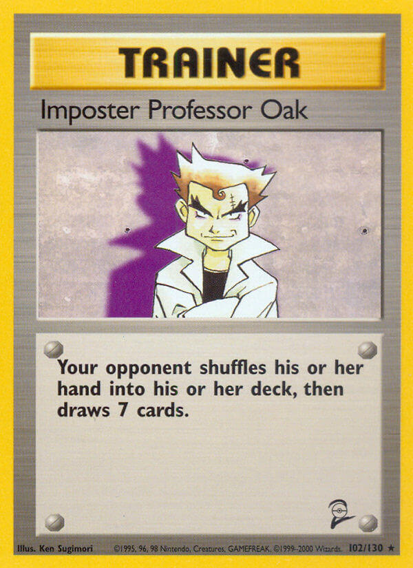 Trainer: Imposter Professor Oak