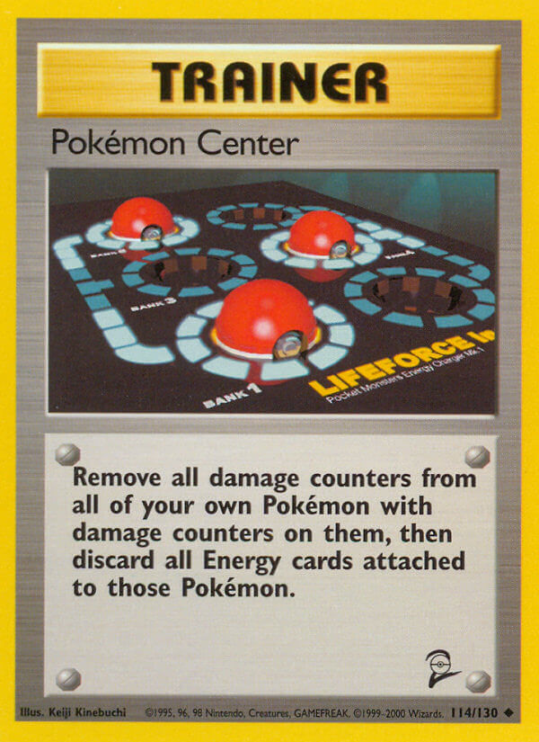 Trainer: Pokémon Center