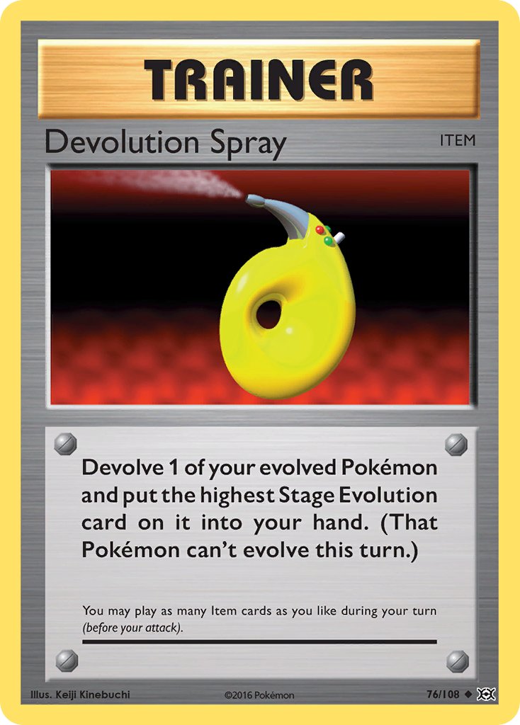 Trainer: Devolution Spray