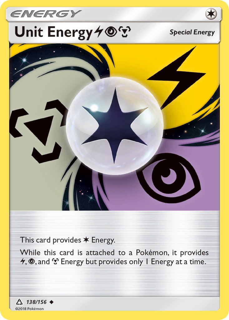 Energy: Unit Lightning-Psychic-Metal